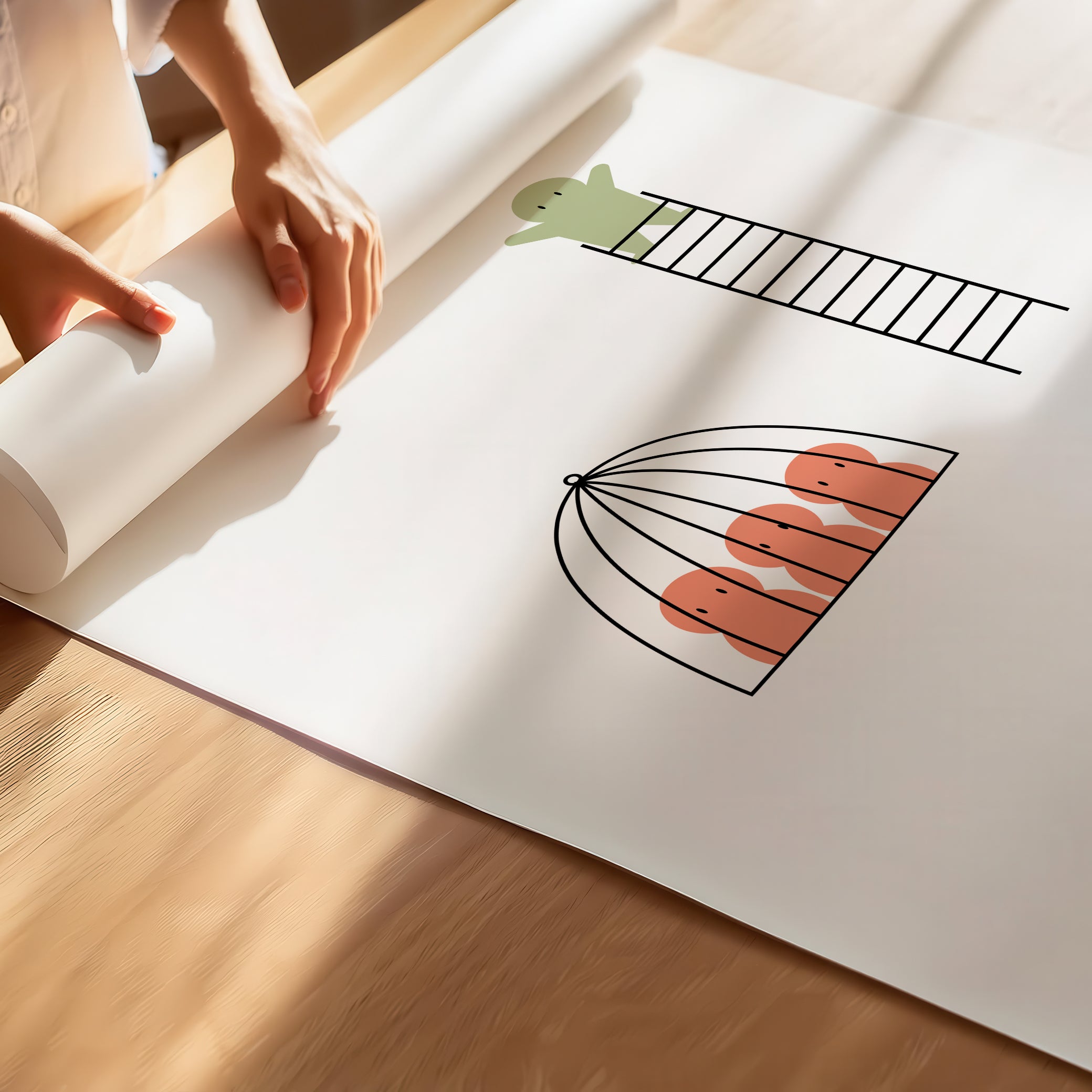 "The Limits of Others Do Not Limit You" – Emotional Intelligence & Self-Worth Motivational Premium Poster | Minimalist Wall Art –  white