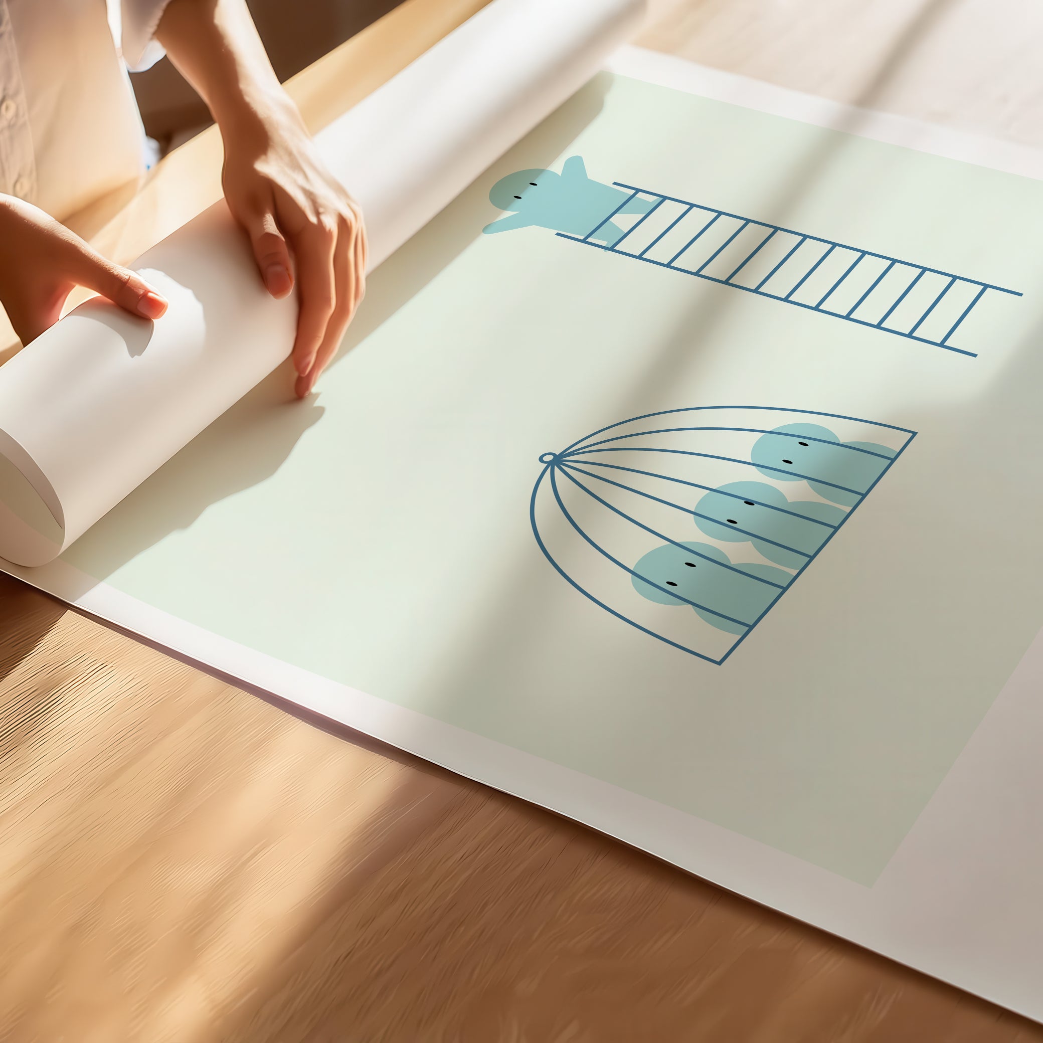 "The Limits of Others Do Not Limit You" – Emotional Intelligence & Self-Worth Motivational Premium Poster | Minimalist Wall Art –  Mint