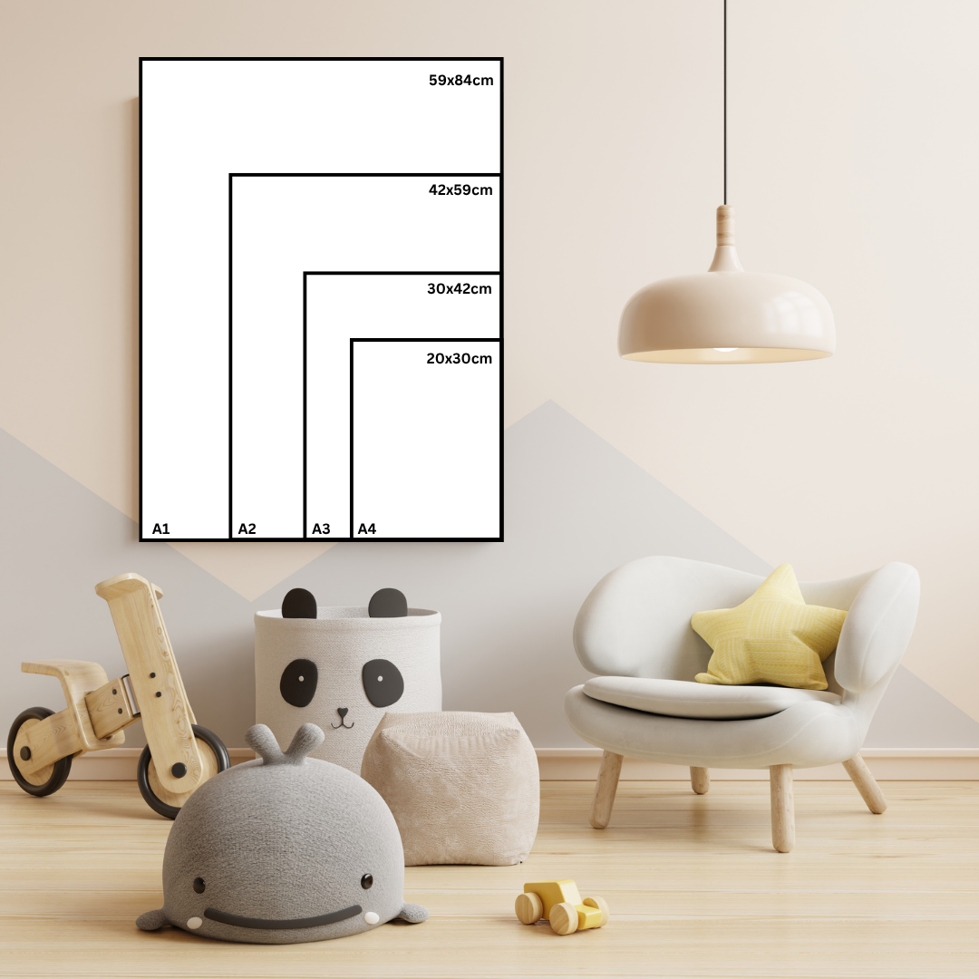 “Growth Is Not Linear”  – Growth Mindset Motivational Poster | Minimalist Quotes on the Wall, Poster – Dark Gray