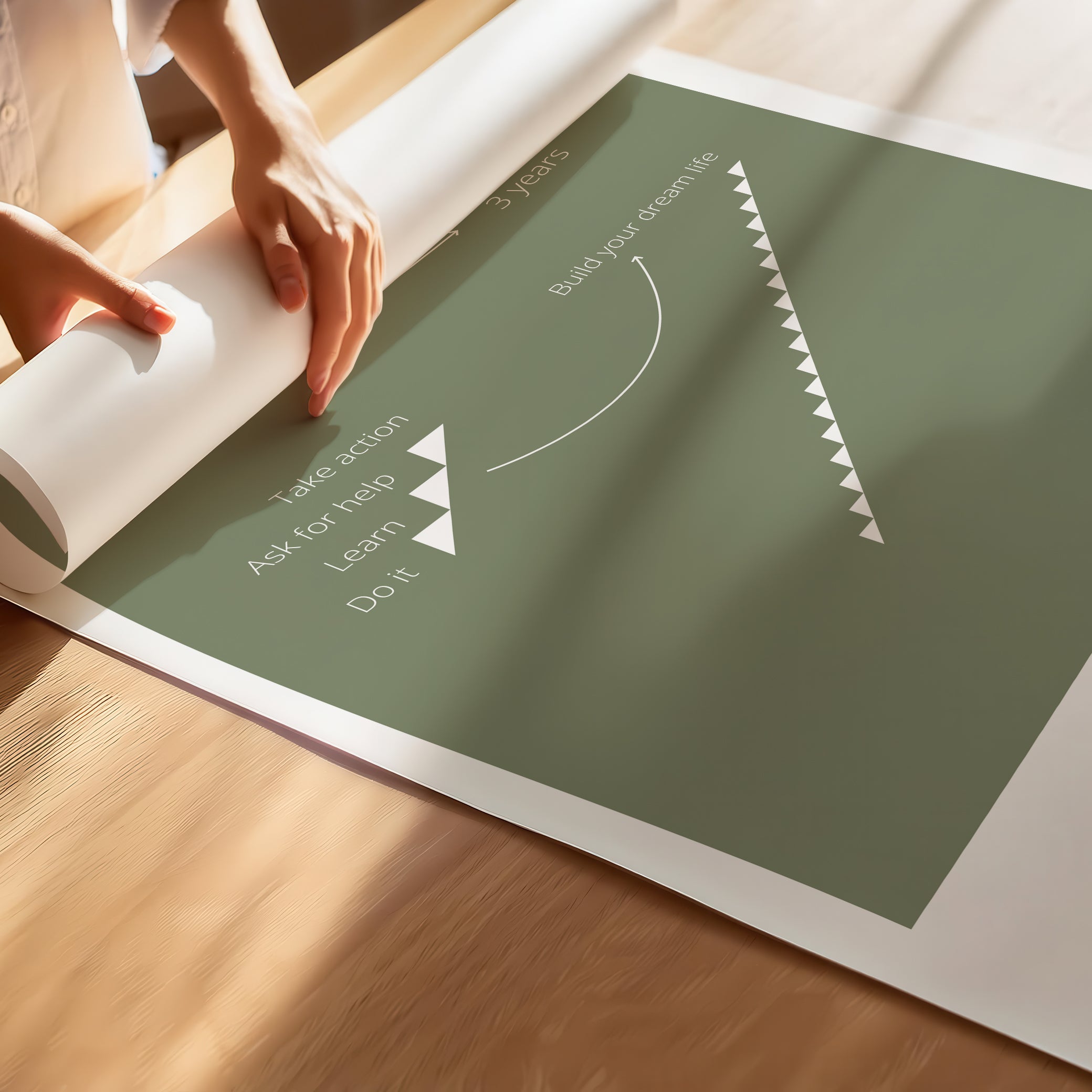 "Consistency Is Everything" – Discipline, Habits & Achievements Children Motivational Wall Posters | Premium Poster – Green