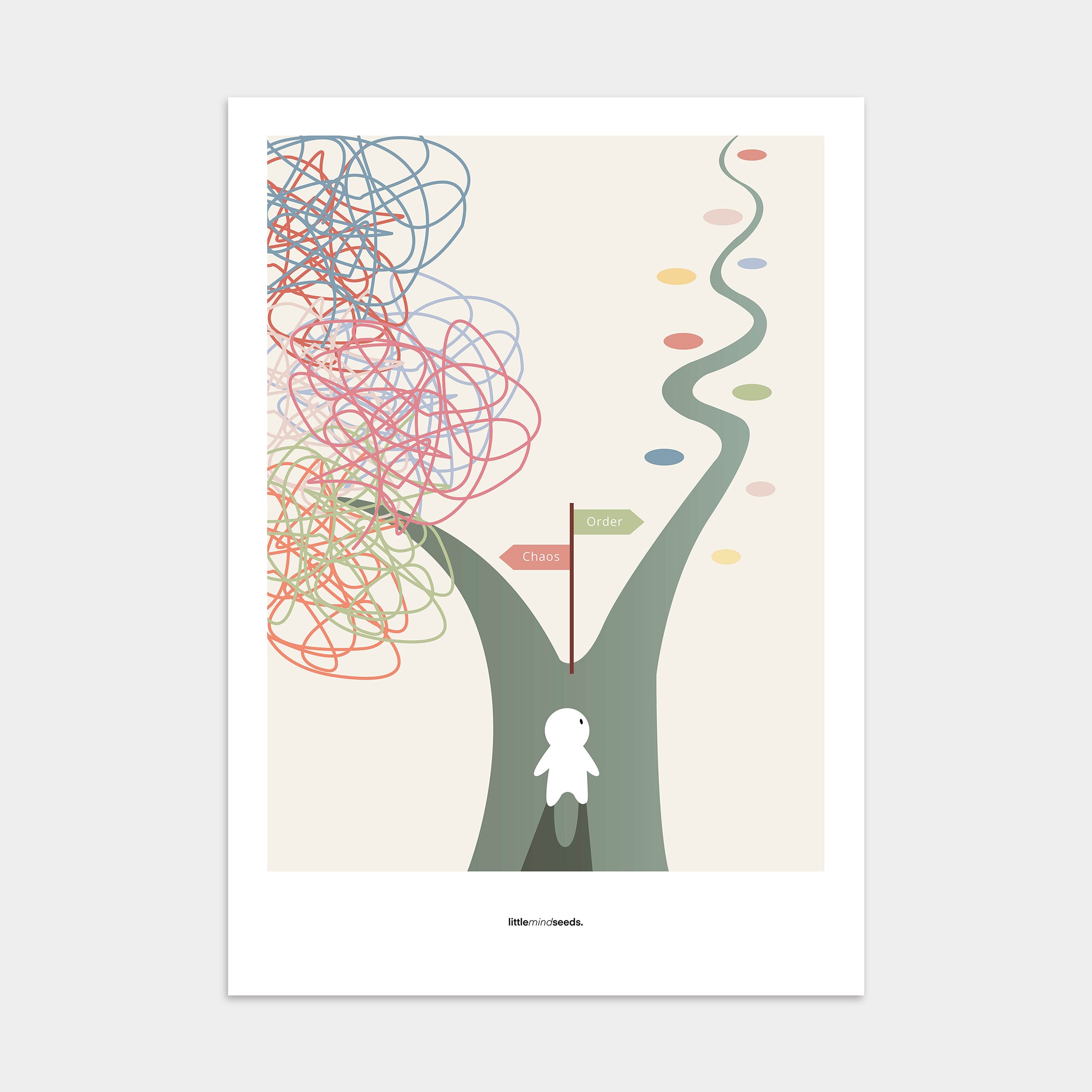 "Chaos Vs Order" – Practical Hacks Children Motivational Poster